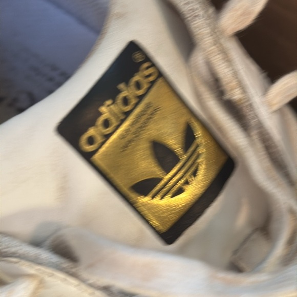 Adidas Superstar shell toe sneaker Cloud White / Core Black women's Size 8 - Picture 10 of 10